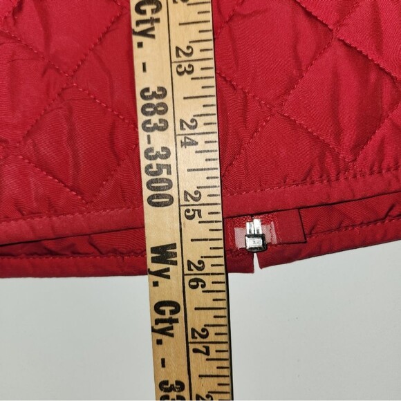 Pendleton Red Quilted Zip Up Chore Jacket MEDIUM - Picture 3 of 4